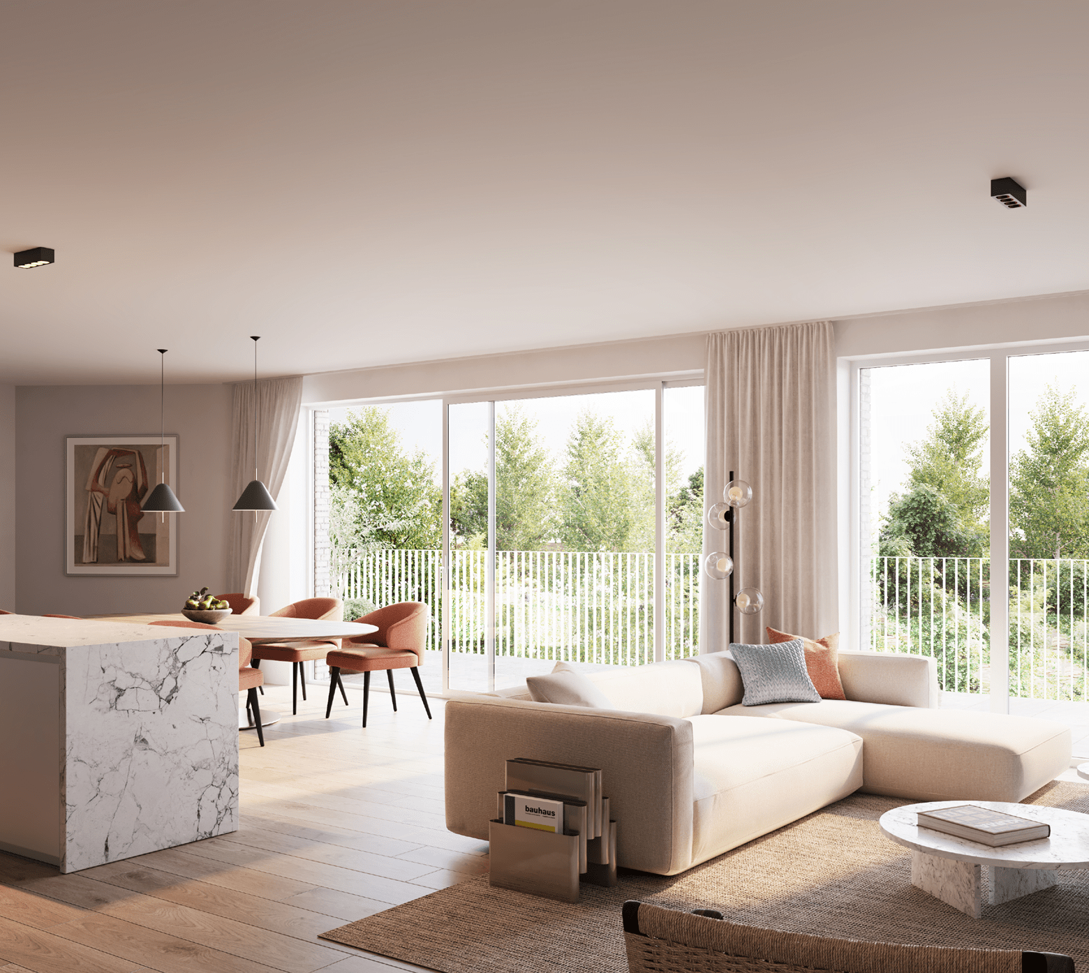 Kuringen Park render interieur