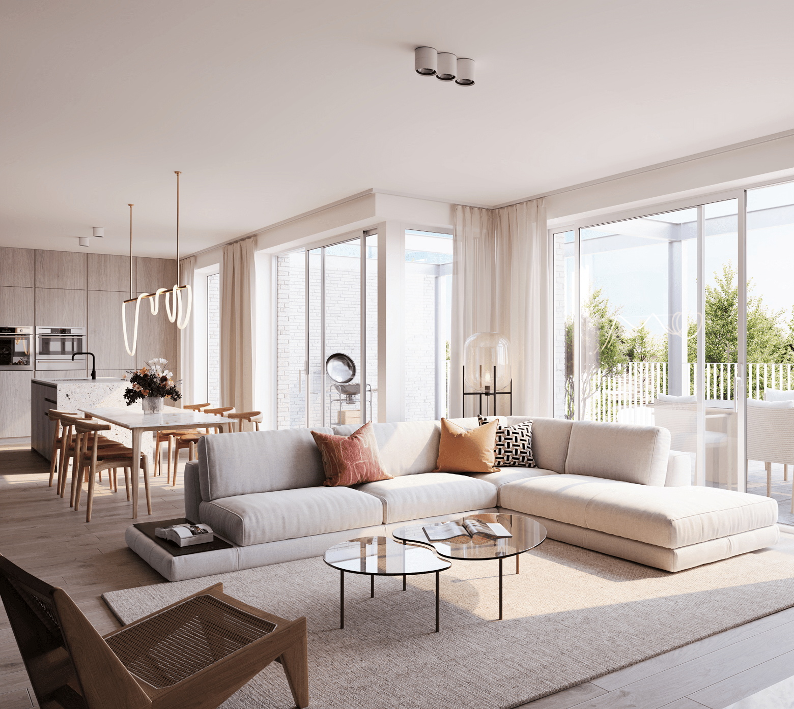 Kuringen Park render interieur